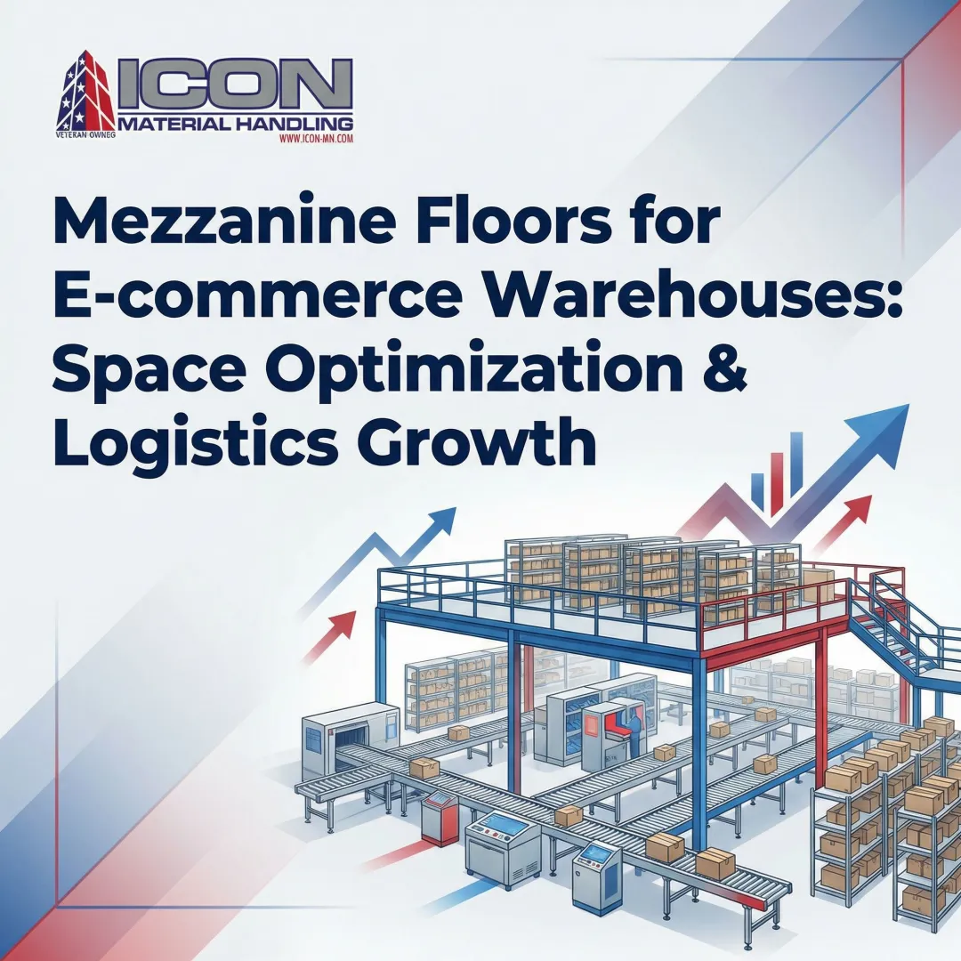 Mezzanine Floors for E-commerce Warehouses: Space Optimization & Logistics Growth