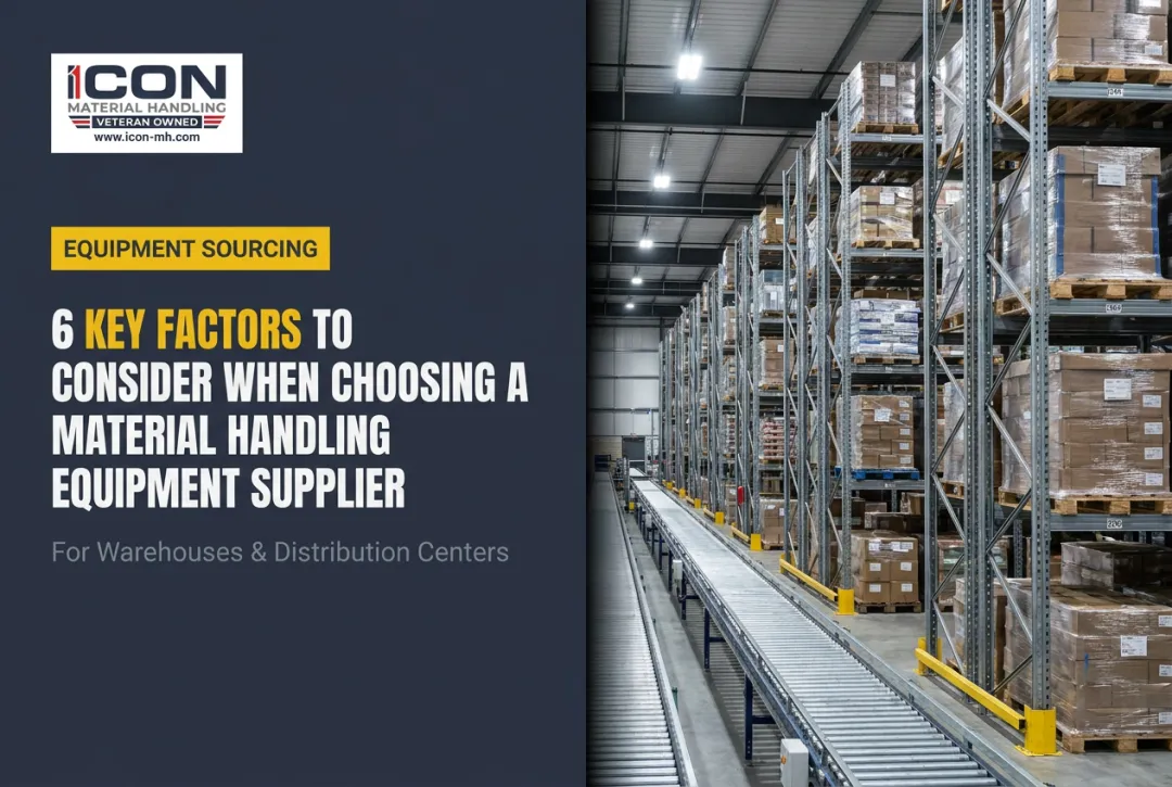 6 Key Factors to Consider When Choosing a Material Handling Equipment Supplier