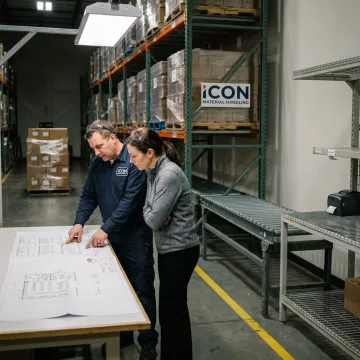 Warehouse automation planning process