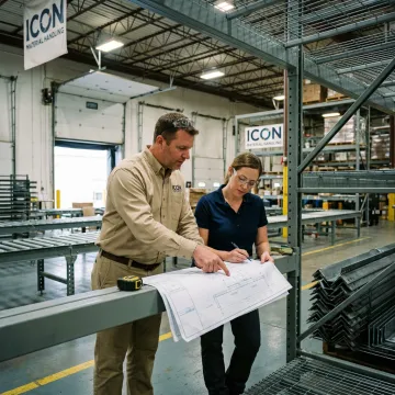 Warehouse system planning and installation process