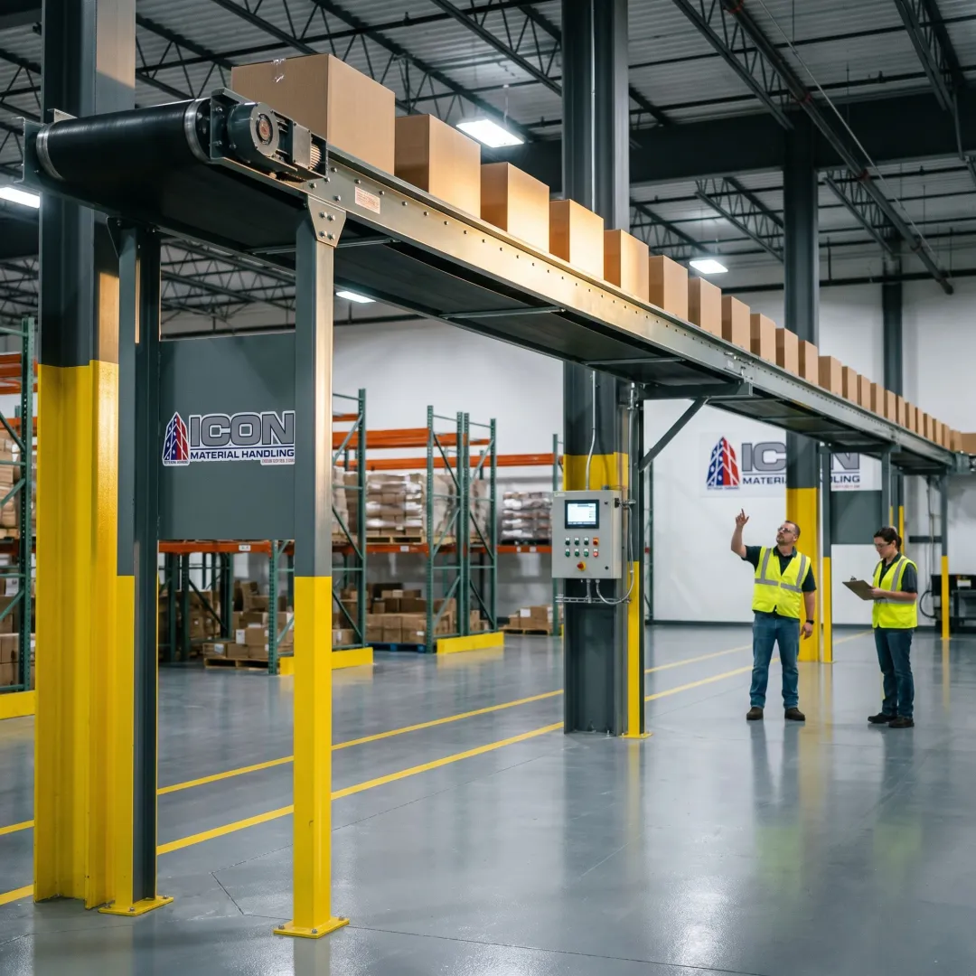 Overhead Belt Conveyor Systems — Types & Benefits
