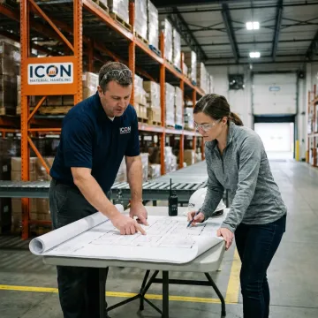 Warehouse equipment planning and installation