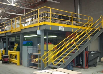 Mezzanines | Warehouse Mezzanine Flooring Systems to Expand Storage and Efficiency