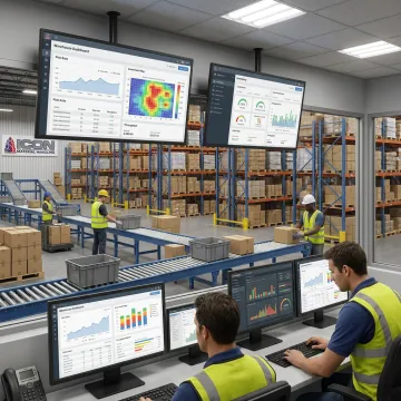 Custom WMS automation in a Michigan warehouse