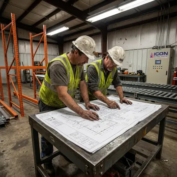 Warehouse automation planning and installation process