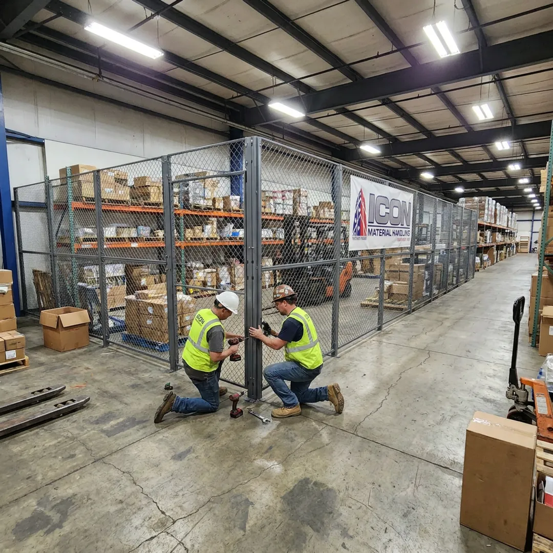 Custom Steel Safety Fence Fabrication in Michigan