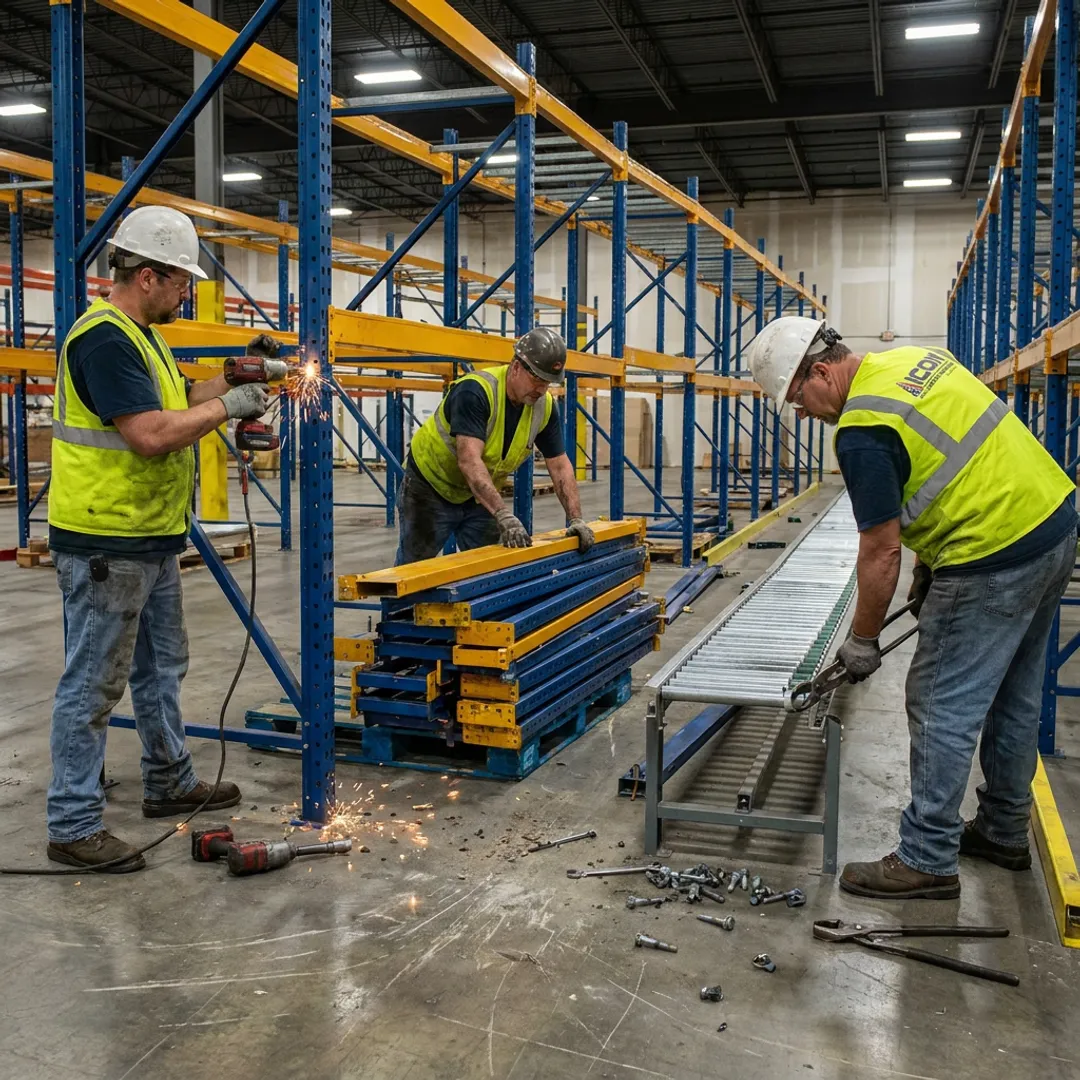 Warehouse Equipment Removal & Cleanout Services — Michigan