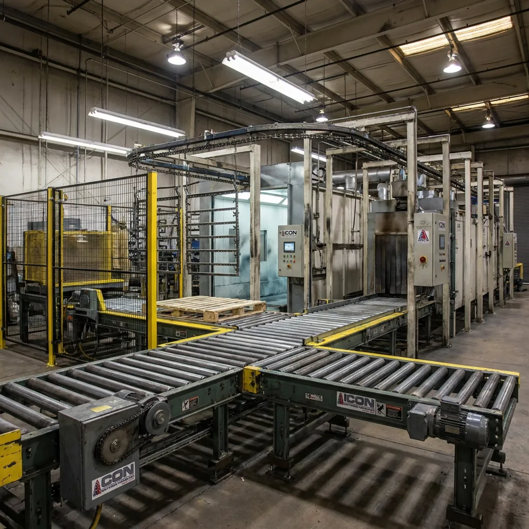 Paint & Finishing Conveyor Systems — Automated Solutions
