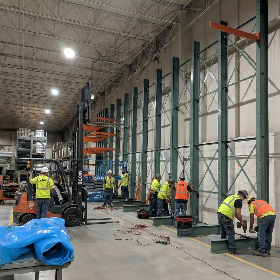Pallet Rack Installation & Dismantling in Greenville