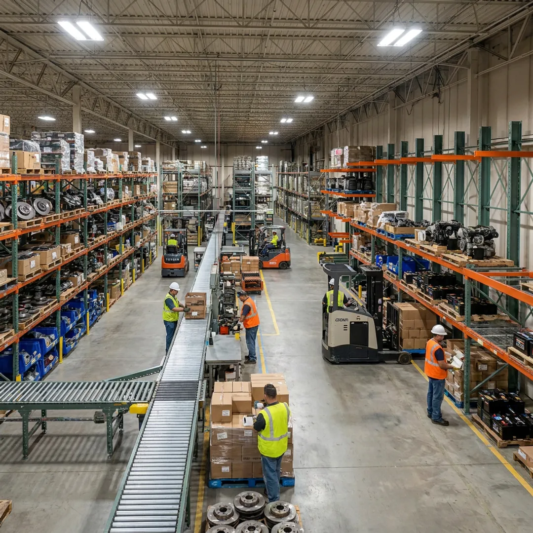 Automotive Parts Warehouse Solutions