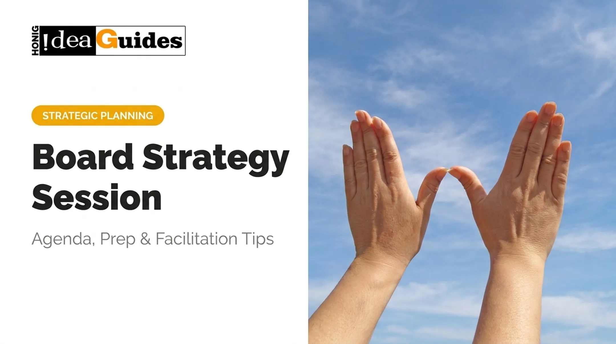 Board Strategy Session: Agenda, Prep & Facilitation Tips