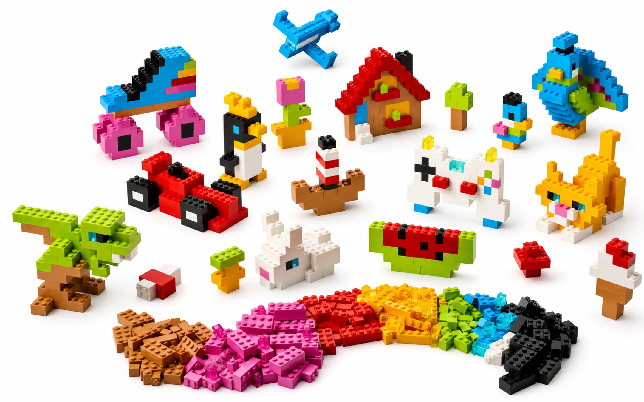 LEGO bricks displayed representing company innovation turnaround case study
