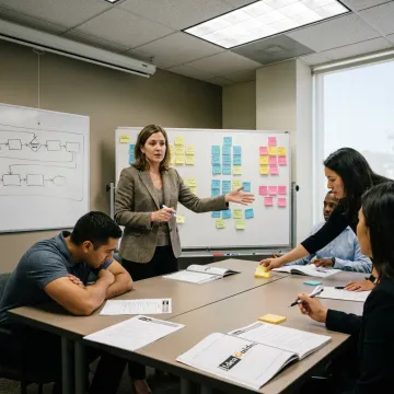 Corporate team building activity in Los Angeles