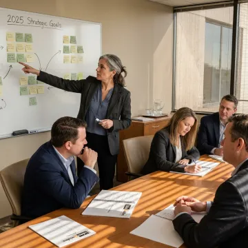 Strategic planning workshop in Dallas