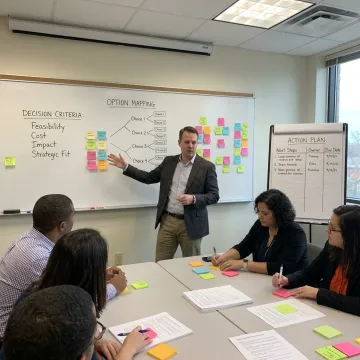 Facilitated team decision making process