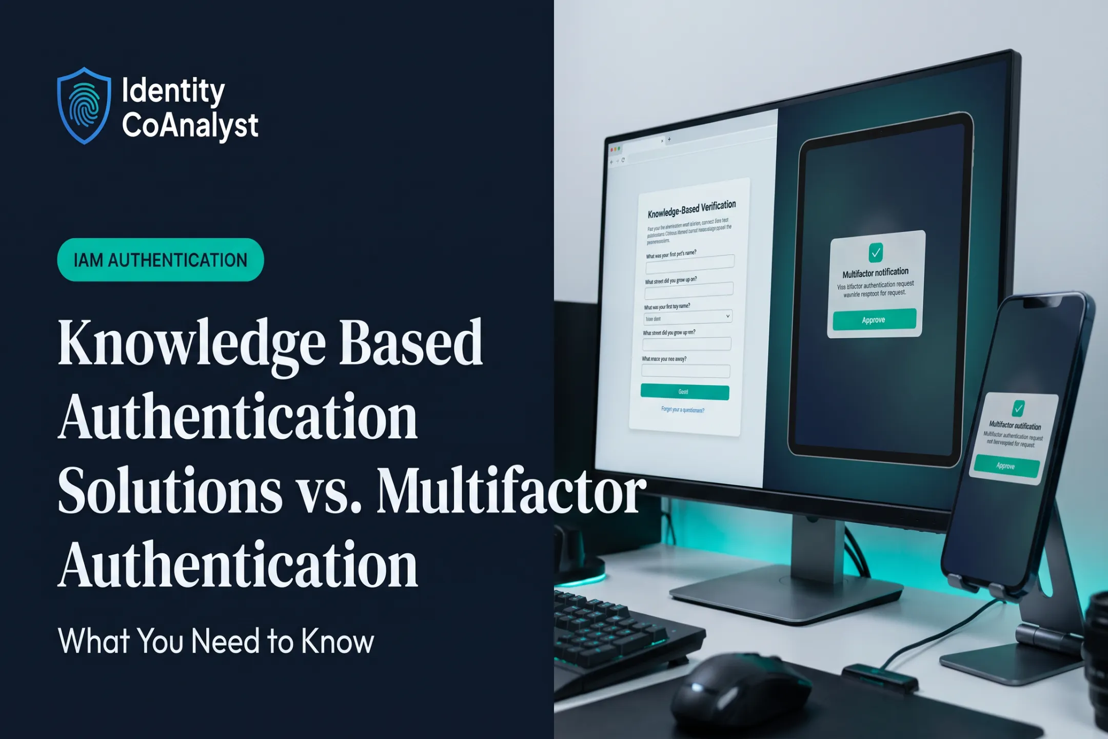 Knowledge Based Authentication Solutions vs. Multifactor Authentication: What You Need to Know