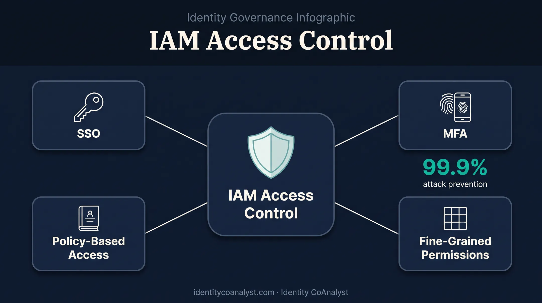 IAM runtime access controls including SSO MFA and policy enforcement