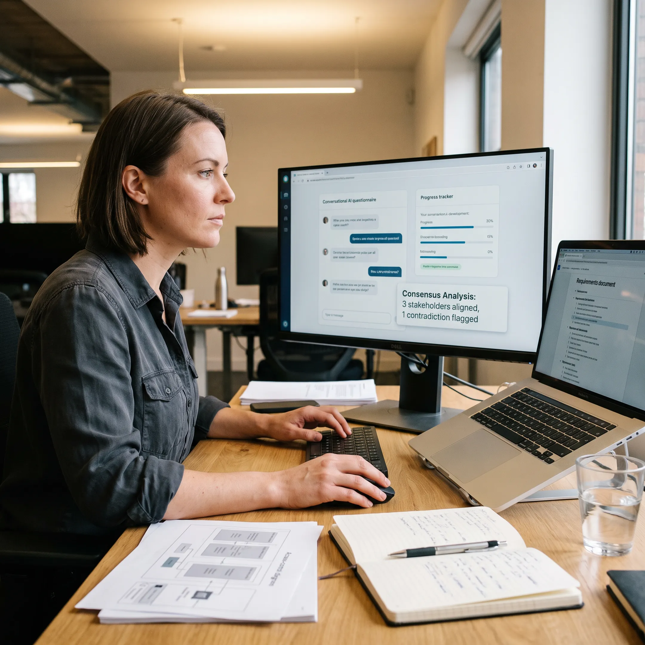 AI-guided IAM requirements assessment