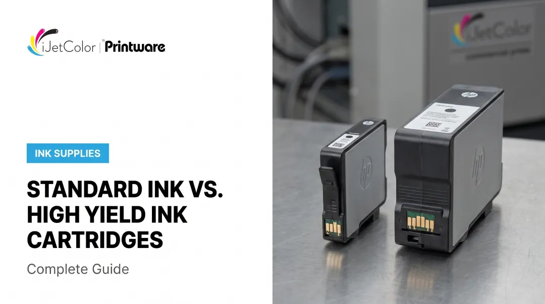 Standard Ink vs. High Yield Ink Cartridges: Complete Guide