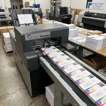 High-speed digital inkjet press producing full-color envelopes