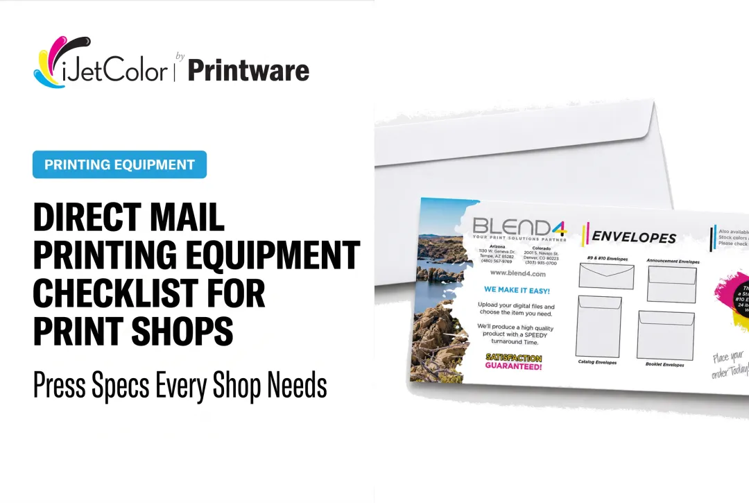 Direct Mail Printing Equipment Checklist for Print Shops
