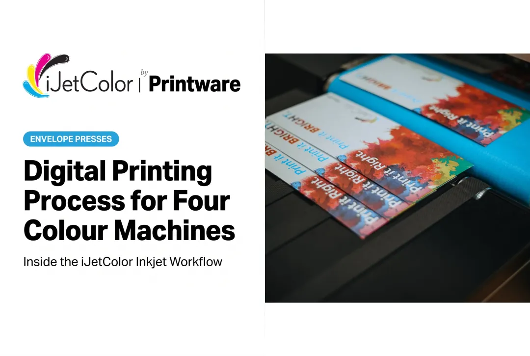 Digital Printing Process for Four Colour Machines