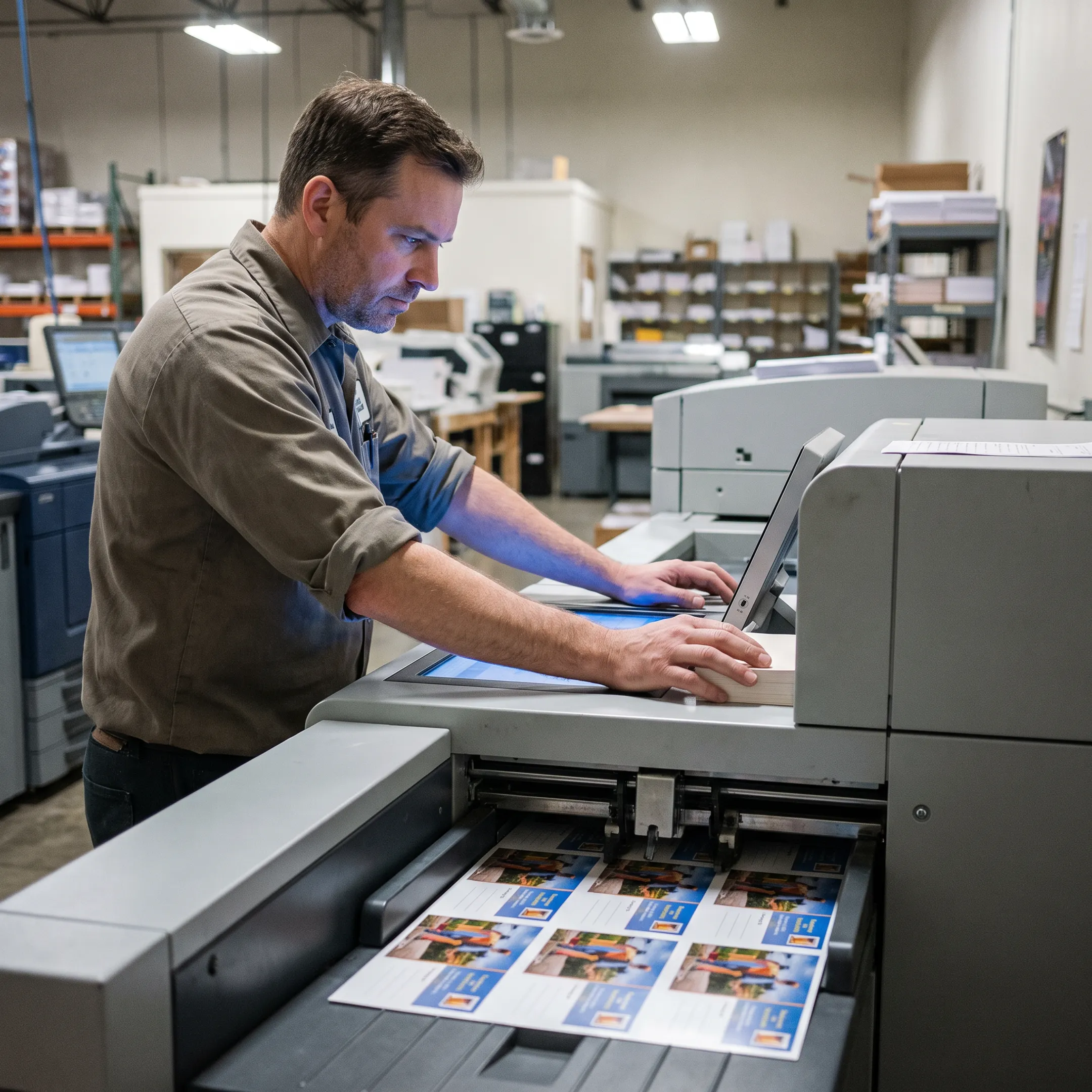 Commercial Print Shops & Franchises