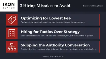 Three common fractional CMO hiring mistakes and how to avoid them