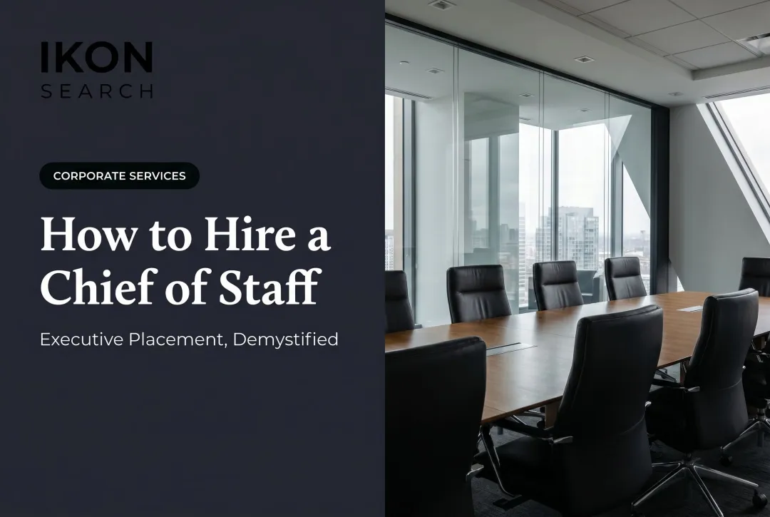 How to Hire a Chief of Staff