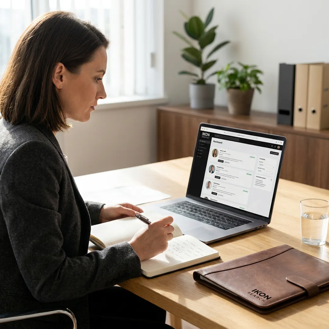 Recruiter screening CMO candidates