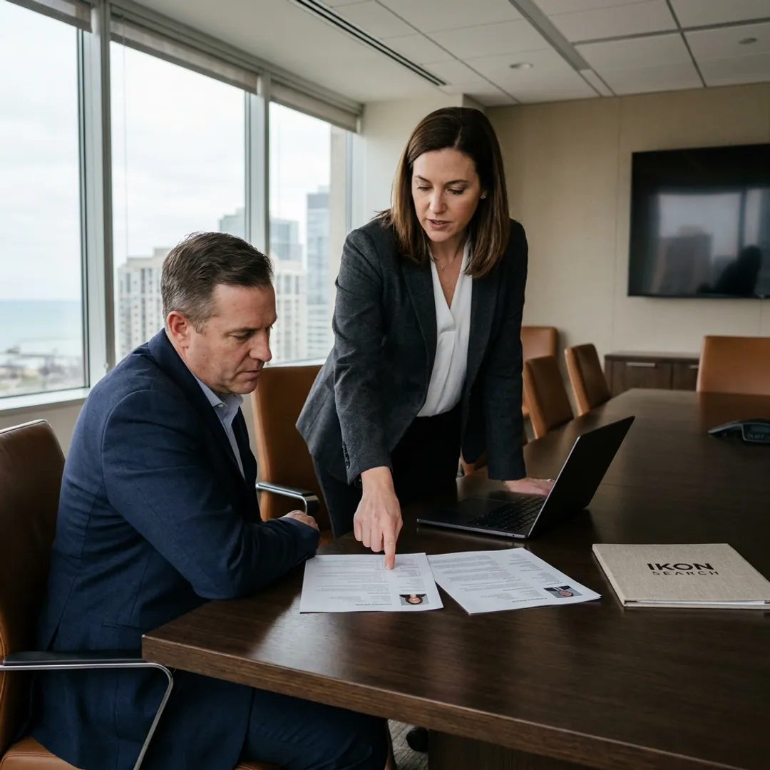 Executive assistant staffing consultation in Chicago office