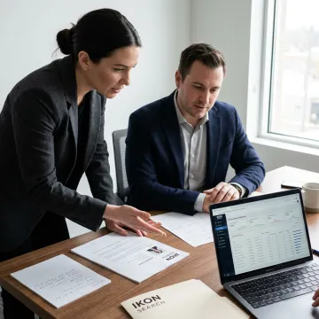 Recruitment team reviewing analytics candidates