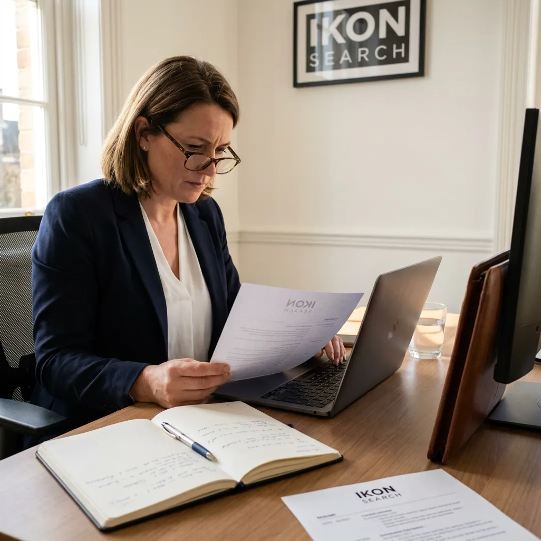 Recruiter screening senior marketing candidates