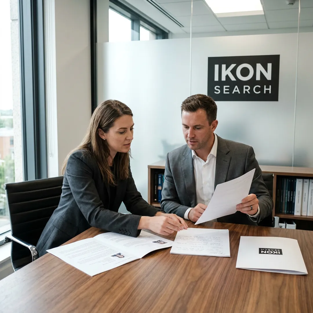 Recruitment team reviewing candidate shortlists