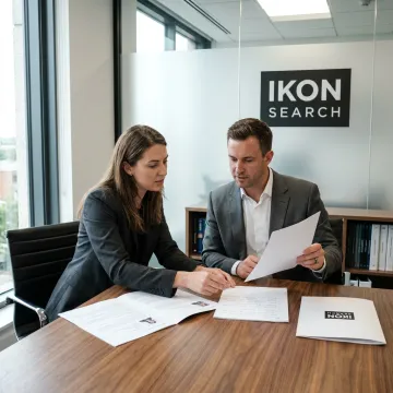 Recruitment team reviewing candidate shortlists