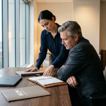 Executive personal assistant supporting a business leader