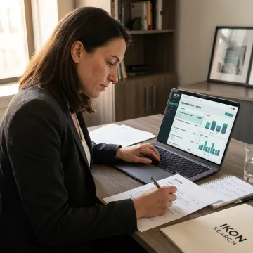 Recruiter mapping marketing candidates
