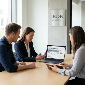SEO recruiter reviewing startup marketing candidates