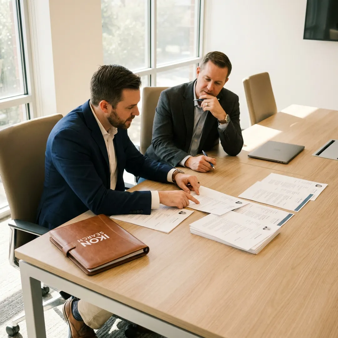 Temp-to-hire staffing consultation in Texas office