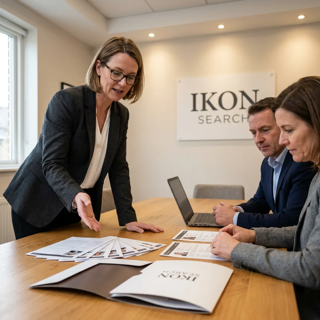 Temp-to-perm staffing consultation with hiring team