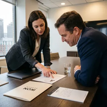 Boston legal recruiter reviewing candidate profiles