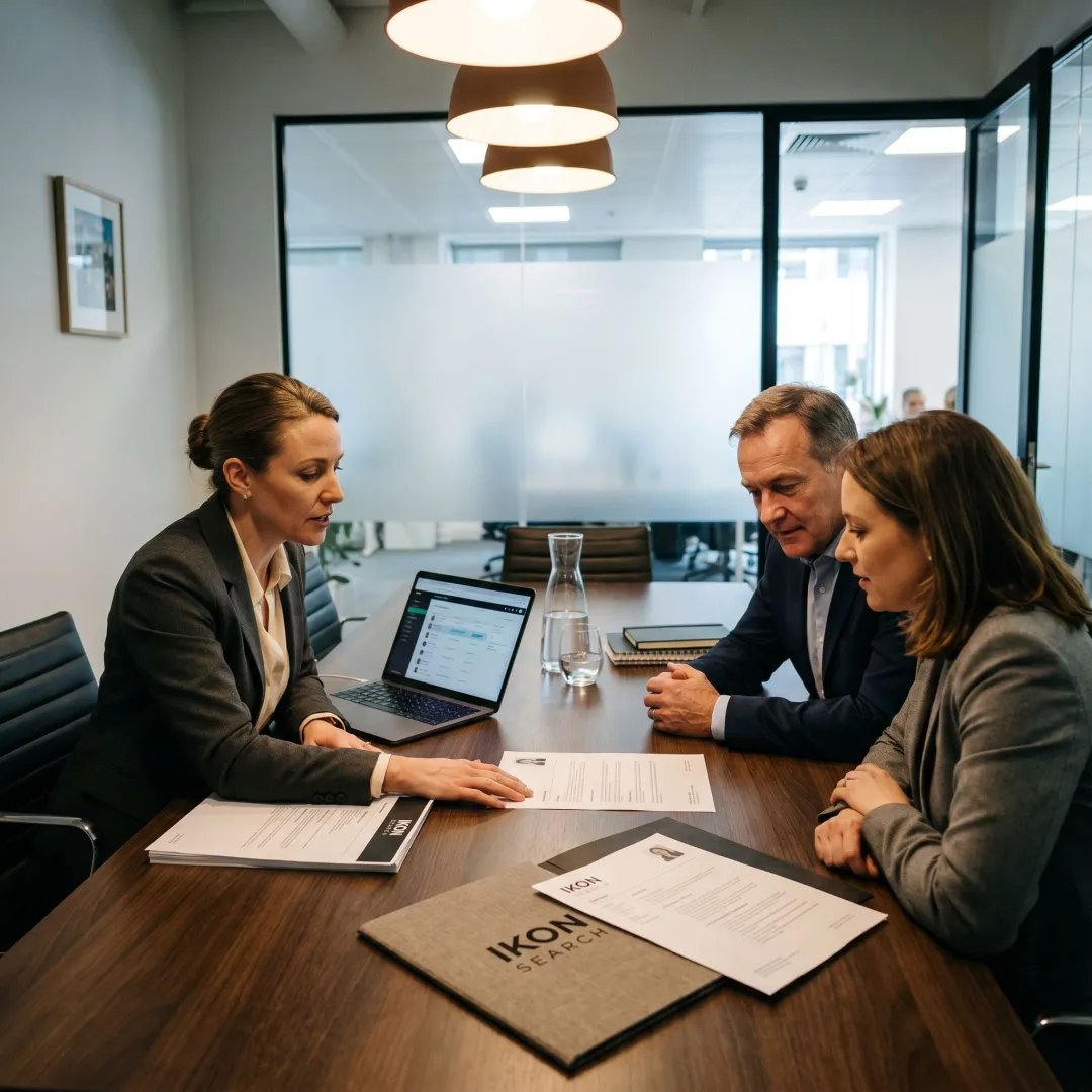 HR staffing consultation with business leaders