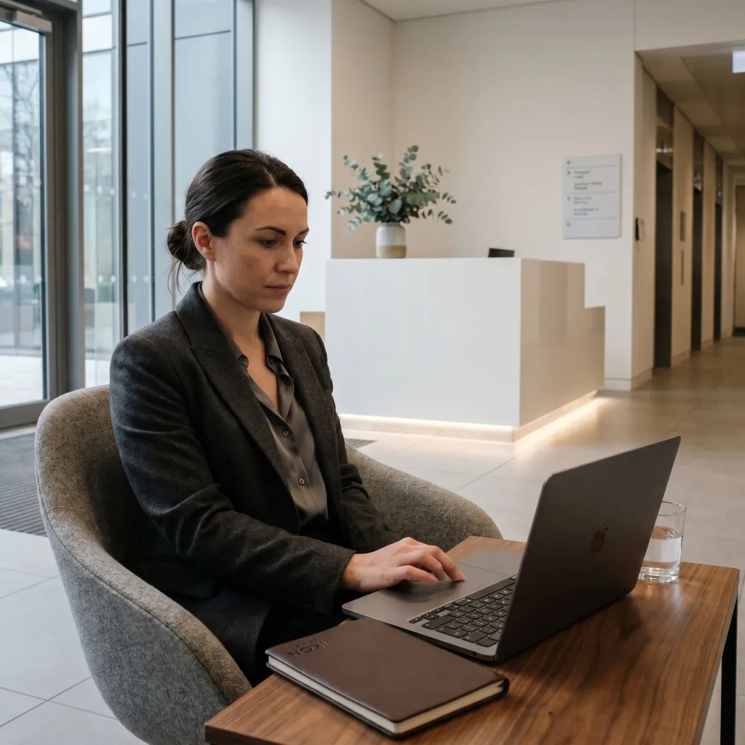Receptionist recruitment for a corporate front desk