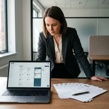 Operations recruiters reviewing candidate profiles