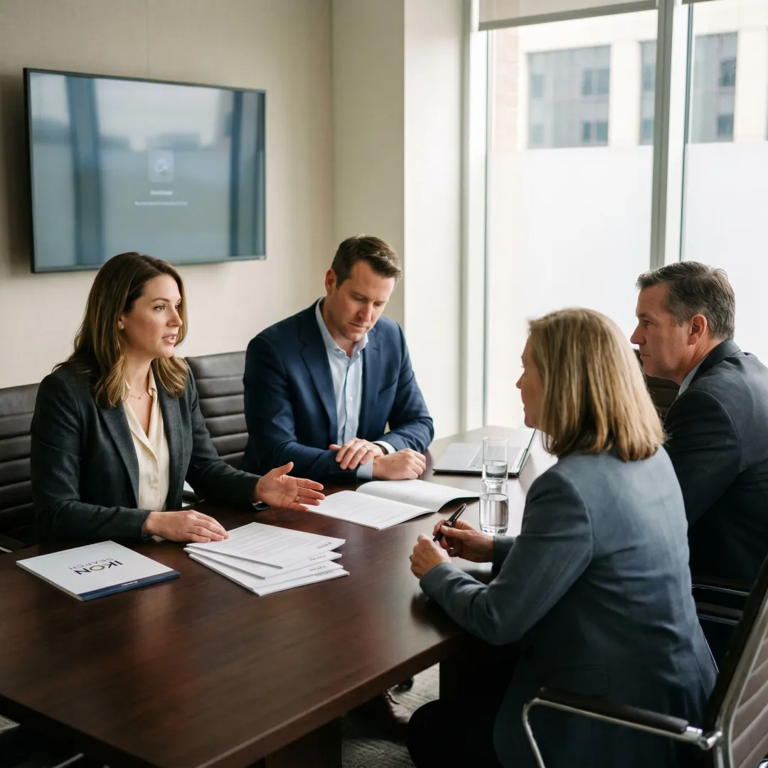 Legal risk and compliance recruitment meeting