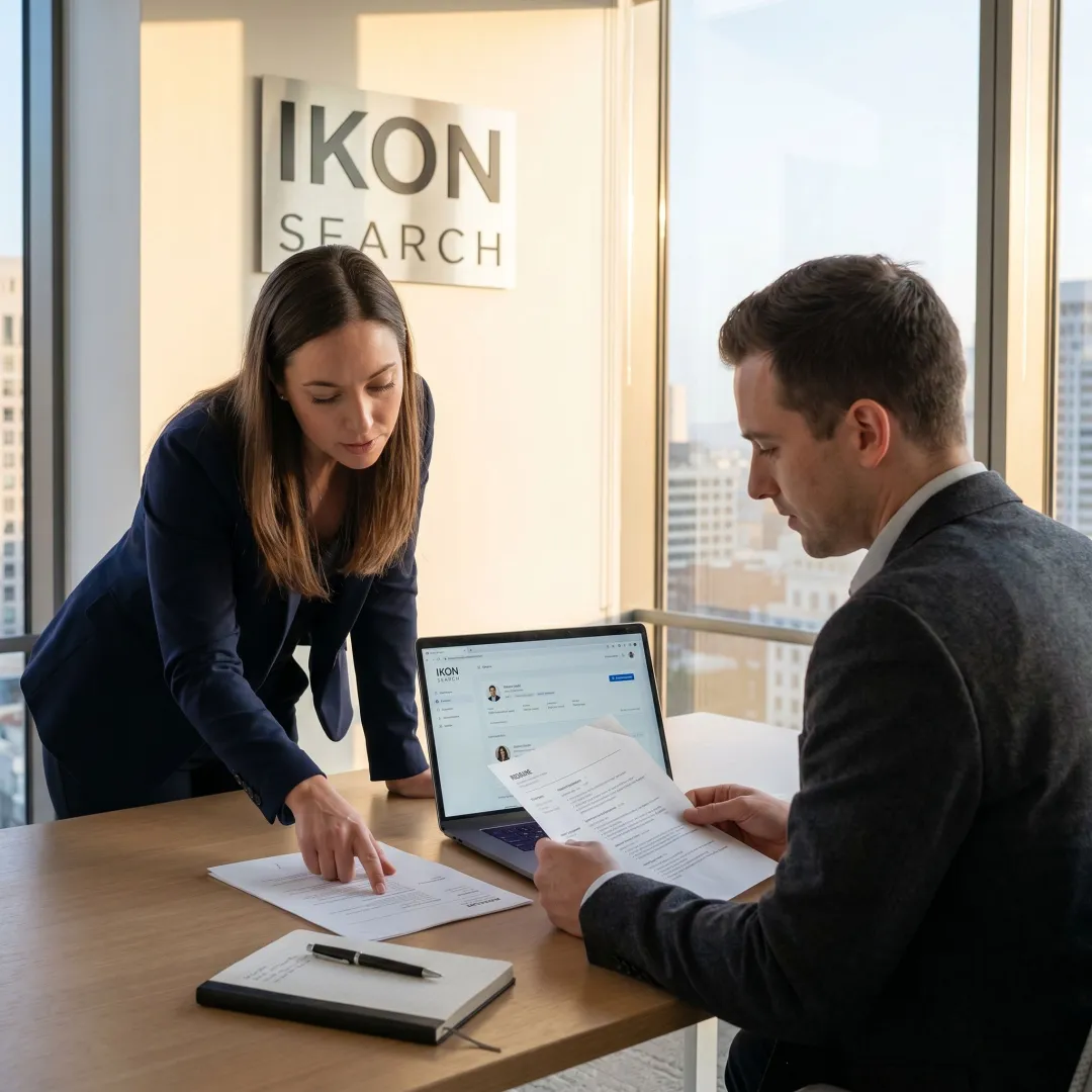 San Francisco legal recruiters reviewing candidates