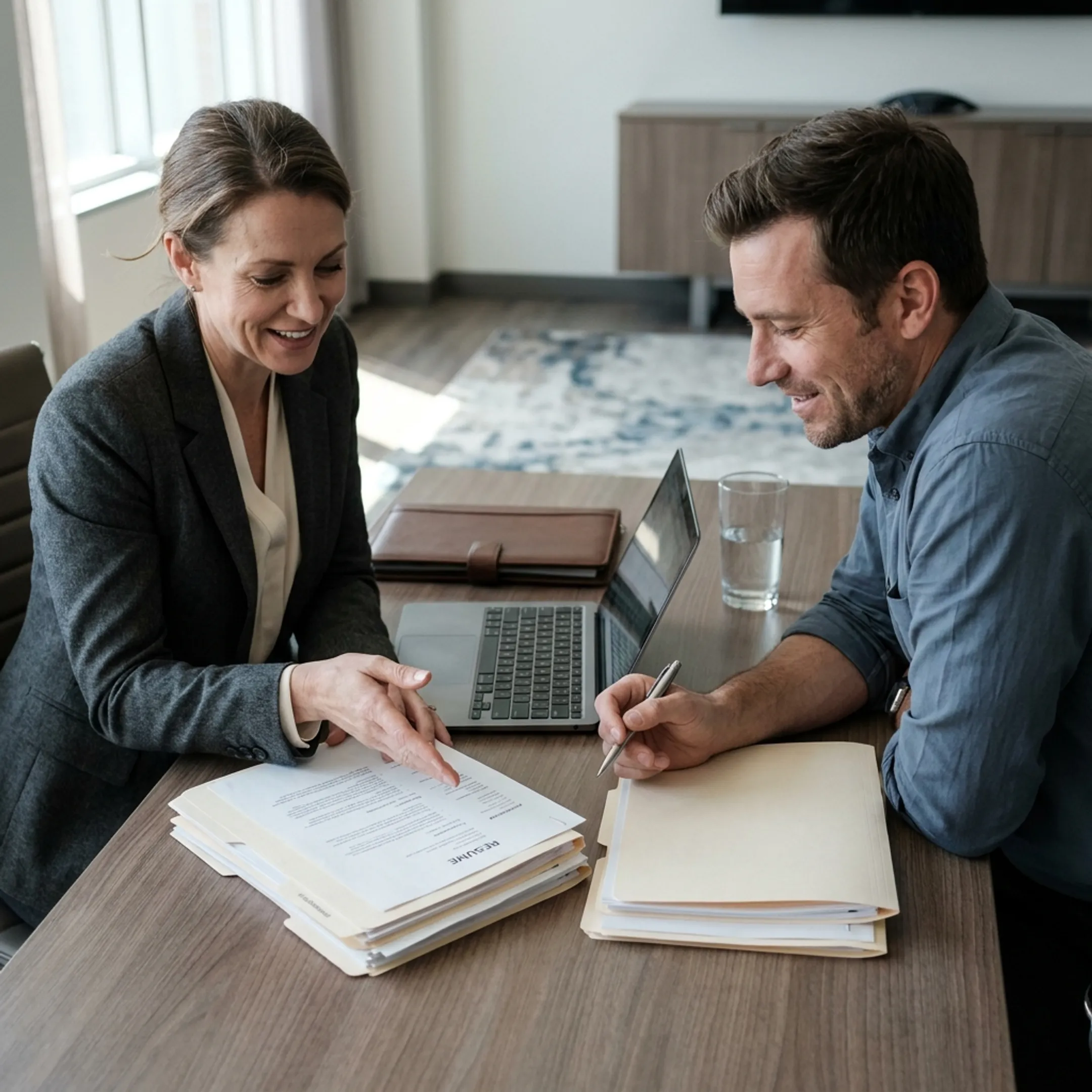 Structured technical recruitment workflow outlining sourcing and candidate vetting stages