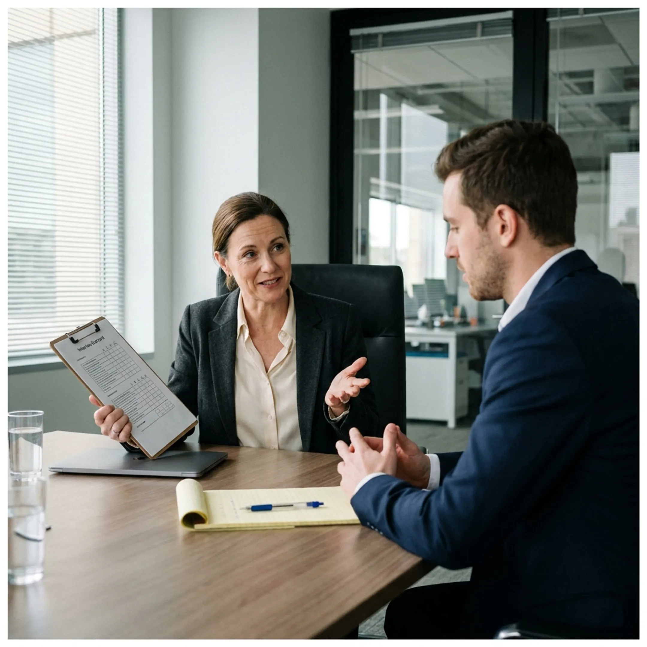 Technical interview and candidate vetting process