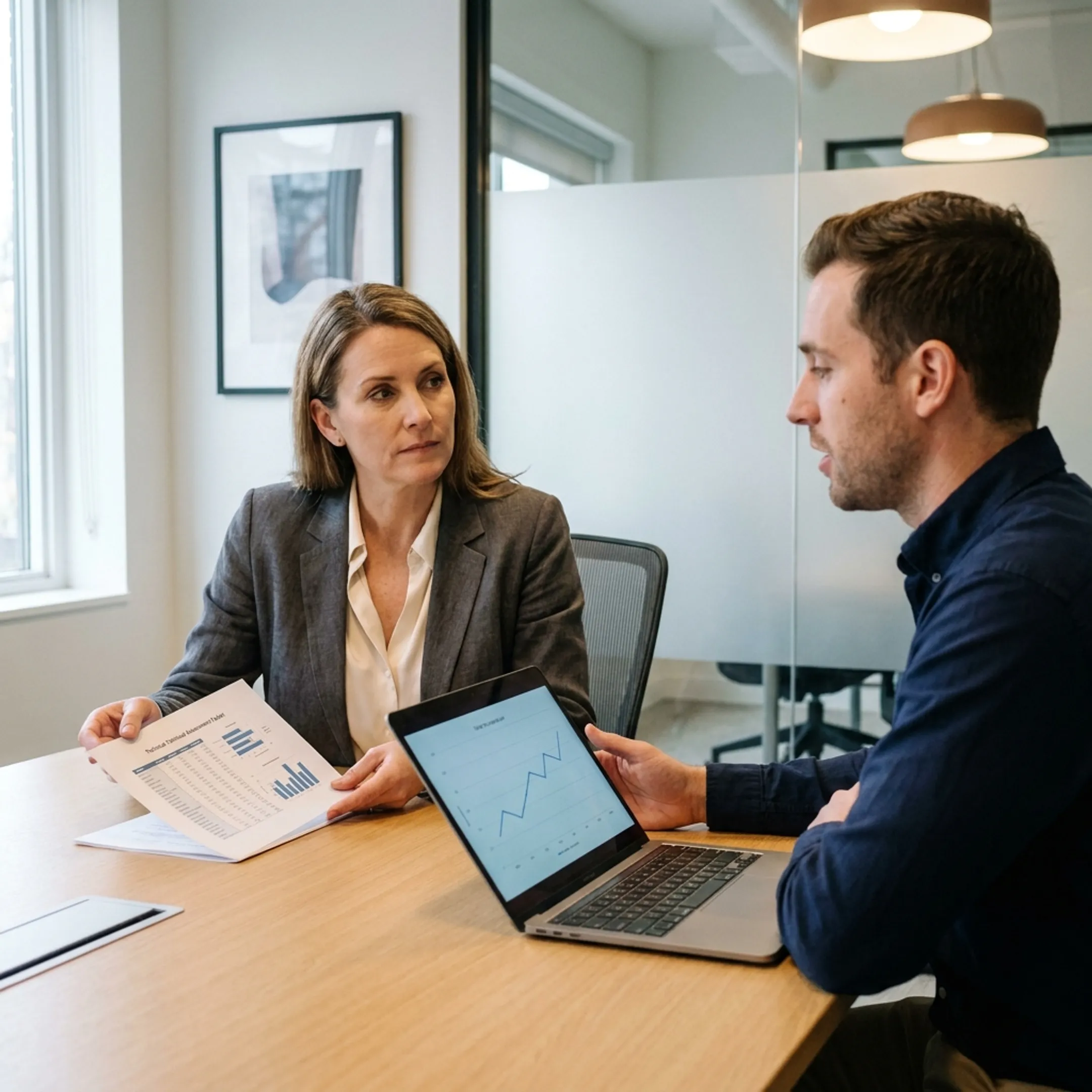Technical recruiter conducting an in-depth data science candidate interview