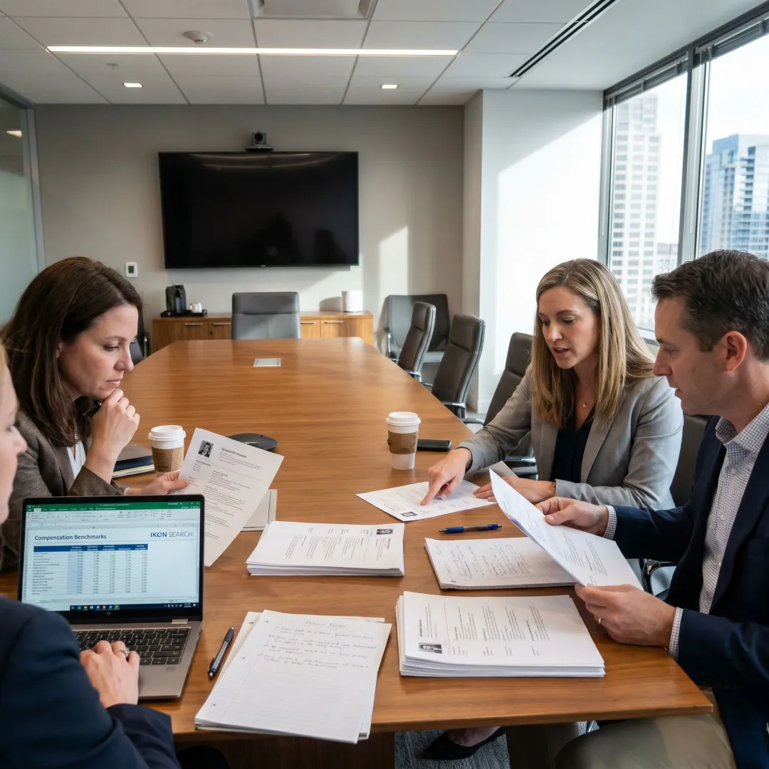 CMO recruitment consultation with hiring leaders